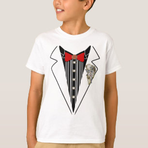 Tuxedo- Steampunk Weddenschap Design T-shirt
