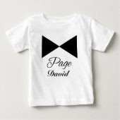 Tuxedo Stropdas Page Boy Tshirt (Voorkant)