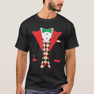 Tuxedo Suit Kerstmis T-shirt