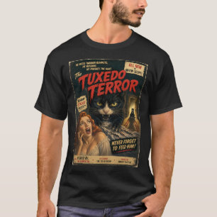 Tuxedo Terror horrorfilm poster T-shirt