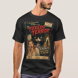 Tuxedo Terror horrorfilm poster T-shirt