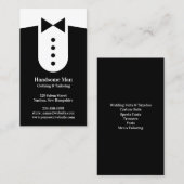 Tuxedo Visitekaartje (Voorkant / Achterkant)