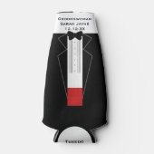 Tuxedo voor bruidegom drankkoeler flesjeskoeler (Voorkant)