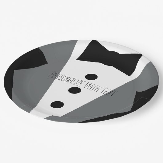 Tuxedo Wedding Papieren Bordje