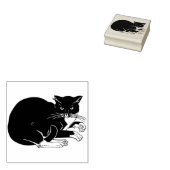 tuxedo-zegel voor katten rubberstempel (Gestempeld)