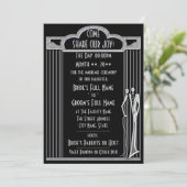 Tuxedo - Zwart en Zilver (Ontgrendeld) Kaart (Staand voorkant)