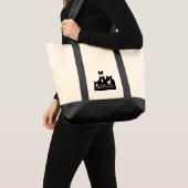 TuxedoTrio-Canvas tas (Voorkant (product))