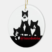 TuxedoTrio Ornament (Links)