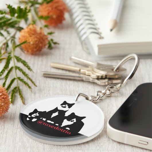 TuxedoTrio-Sleutelhanger Sleutelhanger (Voorkant Rechts)