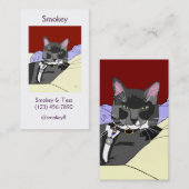 Tuxie Cat Visitekaartjes (Voorkant / Achterkant)