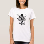 Tuxpizza-masker T-shirt (Voorkant)