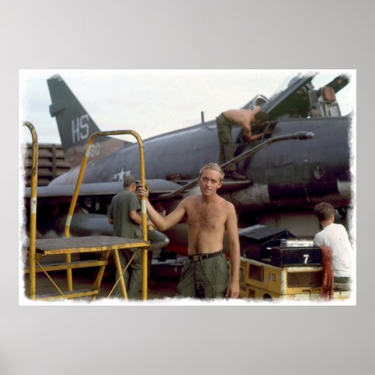 Tuy Hoa AFB Vietnam 1969 print A (Voorkant)