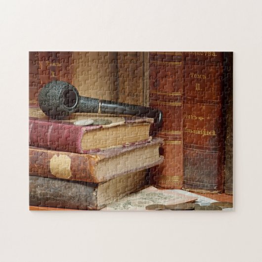 Tuyau sur le puzzle de livres (Horizontal)