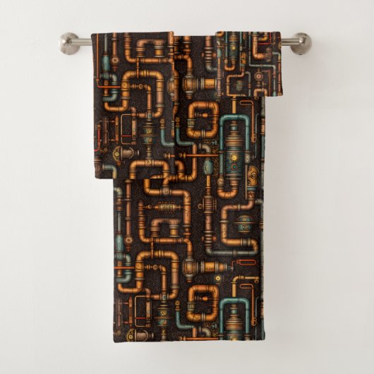 Tuyaux en vapeur motif (En situation)