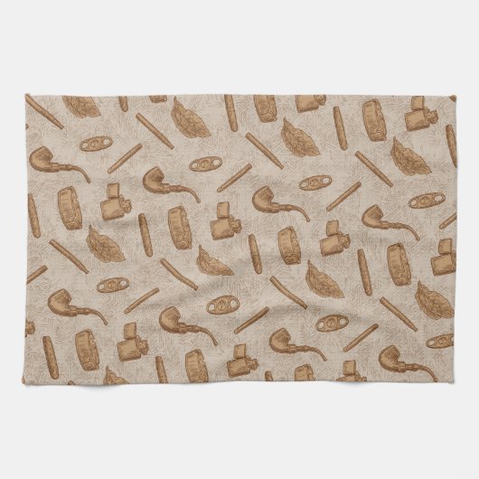 Tuyaux et plus de serviette de cuisine (Horizontal)