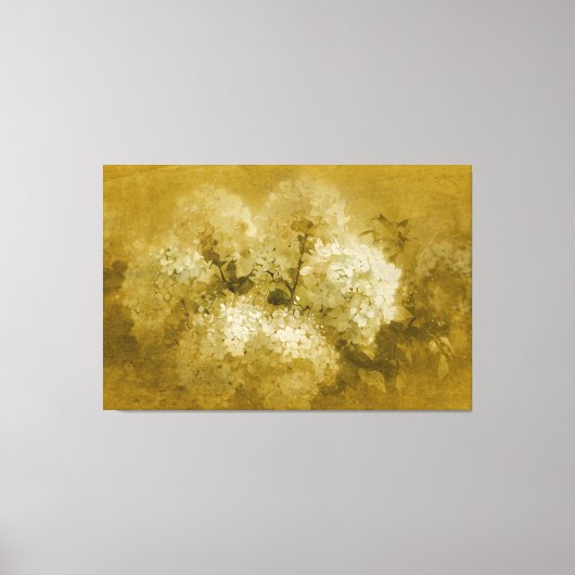 *~* TV2  Art Hydrangea Canvas Print (Voorkant)