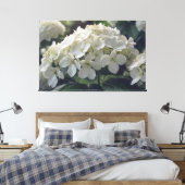*~* TV2 Moelleux Hydrangea toile étirée Impression (Insitu(Chambre))