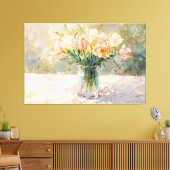 *~* TV2 TOUJOURS TULIPS Étendu Canvas Impression (Insitu(Salon))