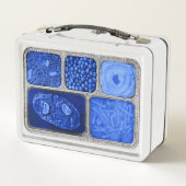 Tv-diner retro in blauw (Achterkant)