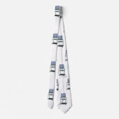 TV- en videokaart Classroom 80s 90s Funny School Stropdas (Achterkant)