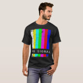 TV GEEN SIGNAAL T-SHIRT (Voorkant volledig)