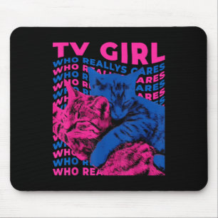 TV Girl Album Fransen verlaten wie echt om Cat TV  Muismat