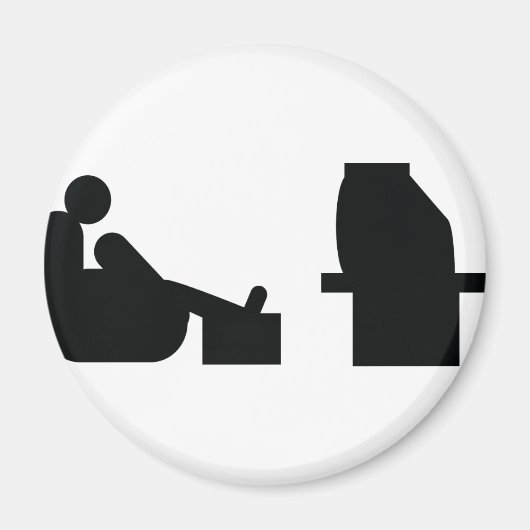 Tv kijken magneet (Voorkant)