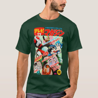 TV Magazine Kamen Rider Spectreman jaren 70 T-shirt