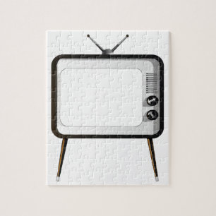 TV met leeg scherm Legpuzzel