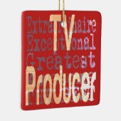 TV Producent Extraordinaire Keramisch Ornament (Rechts)