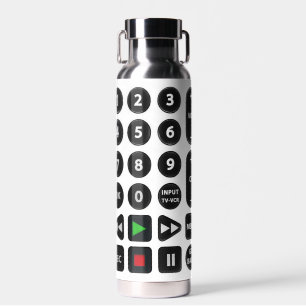 TV Remote met VCR-Button Waterfles