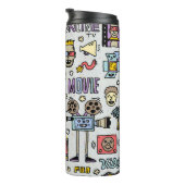 TV-serie Doodles: Funny  Set. Thermosbeker (Geroteerd rechts)