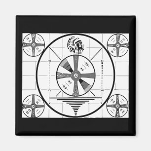 Tv-teken van magneet