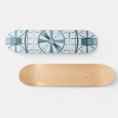  tv-testpatroon skateboard (Horizontaal)