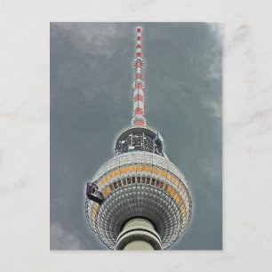 Tv Tower (Fernsehturm), Berlijn (tv2) Briefkaart
