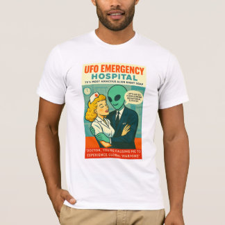 TV Ziekenhuis Nacht Soap Opera Roswell Aliens 1950 T-shirt