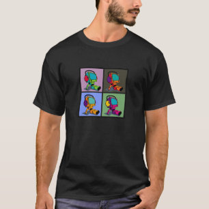 TV_zittend T-shirt