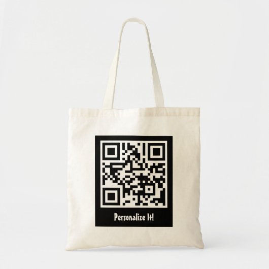 TVU QR-code naar website Tote Bag (Voorkant)