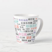 TW-latte Mok-kleur Latte Mok (Rechterhoek)