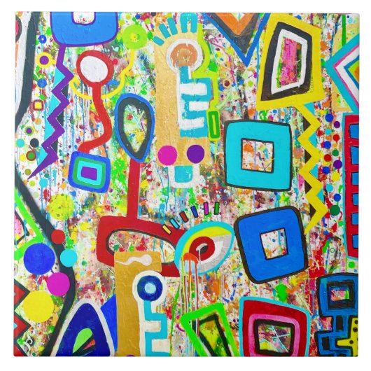 Twaalf 20 6 x 6 keramische Tegel Tegeltje (Voorkant)