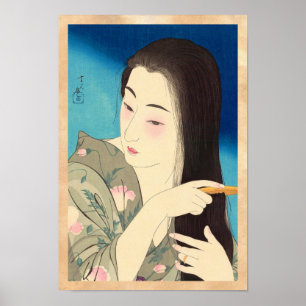Twaalf Aspecten van Vrouwen, Haar Kammen Kotondo Poster