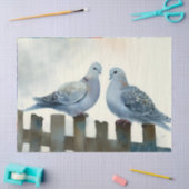 Twaalf dagen kerst: Turtle Doves (C), Tissuepapier (Craft)
