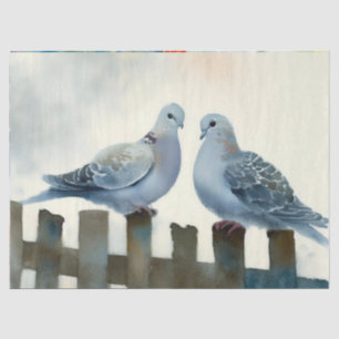 Twaalf dagen kerst: Turtle Doves (C), Tissuepapier