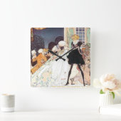 Twaalf-dansprinsen van Kay Nielsen Vierkante Klok (Huis)