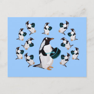 Twaalf drummers Briefkaarten