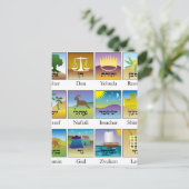 Twaalf Israëlische zeehonden Briefkaart (Staand voorkant)