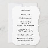 Twaalf kerstdagen kaart (Achterkant)