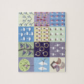 Twaalf kerstdagen legpuzzel (Verticaal)