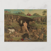 Twaalf terughoudendheid Daniel in de leeuwenkasten Briefkaart (Voorkant)