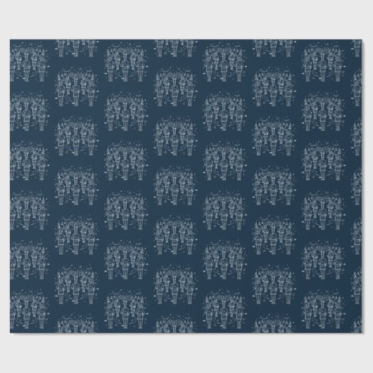 Twaalfde dag kerstcadeaupapier cadeaupapier (Vlak)